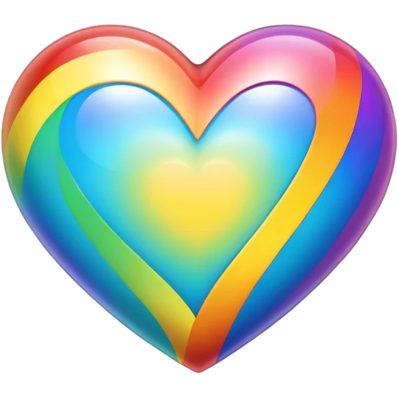 rainbow heart emoji