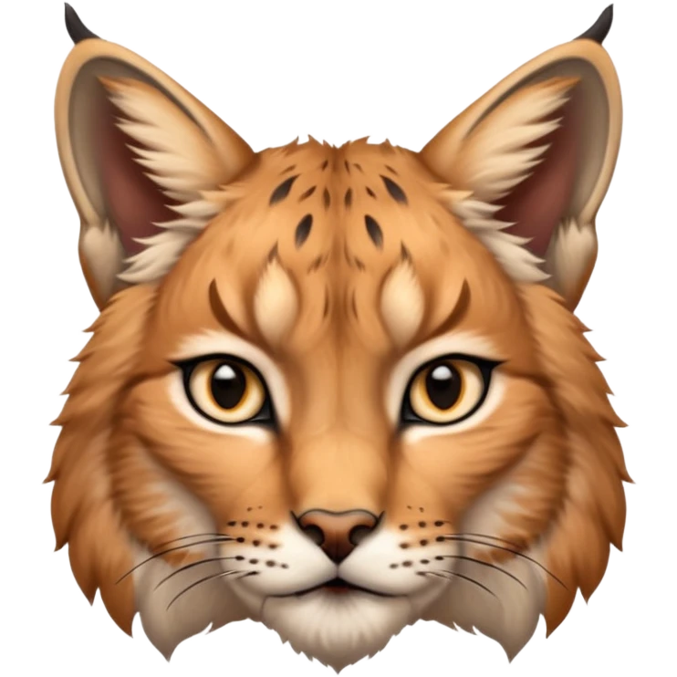 A high-resolution photo-realistic digital illustration of a majestic lynx, chest upward A high-resolution, photo-realistic digital illustration of a majestic young Eurasian lynx, shown from the shoulder upwards with markings emoji