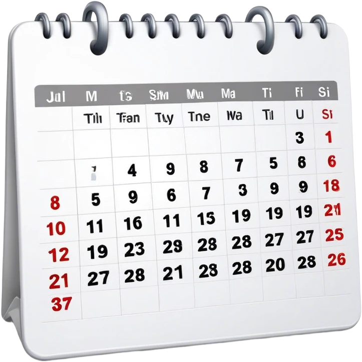 Simple Calendar emoji