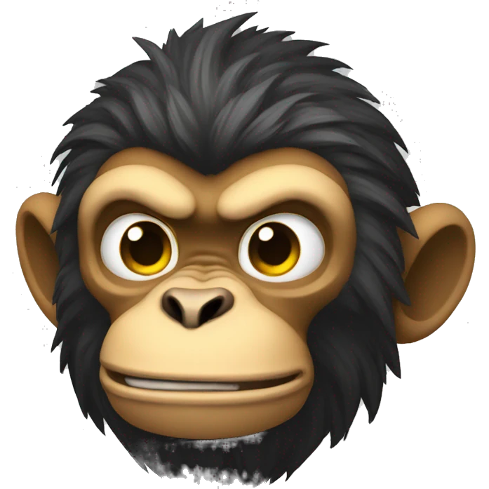 Super strong alpha monkey emoji