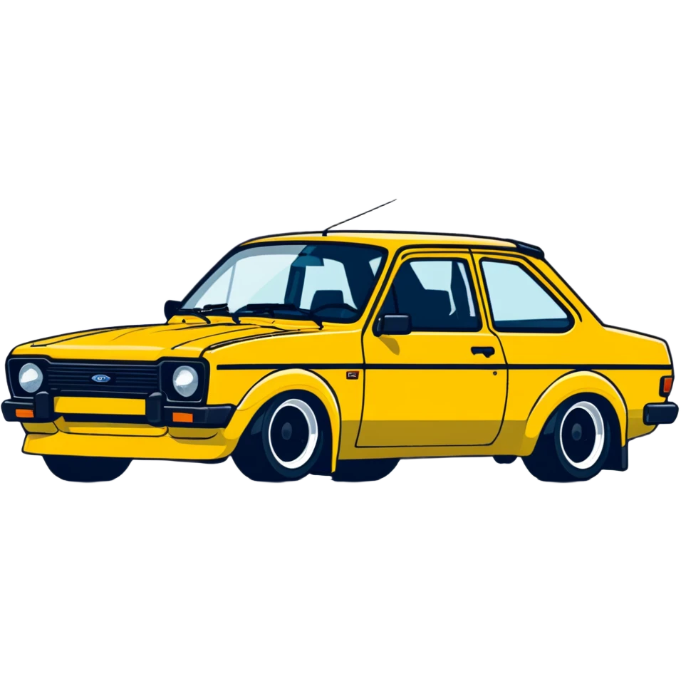 Ford Escort Mk2 BDA emoji
