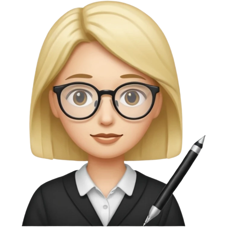 Emoji Schriftsteller emoji