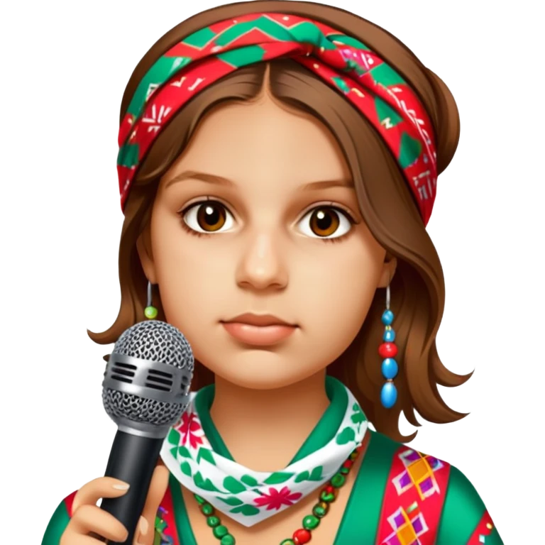 Colorful Singer emoji
