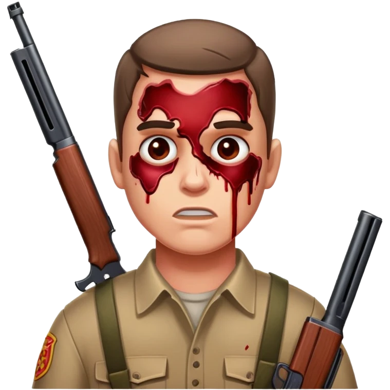 Ronnie mcnut after shotgun shot his head emoji