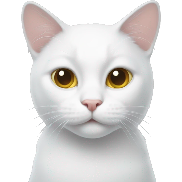 white cat emoji