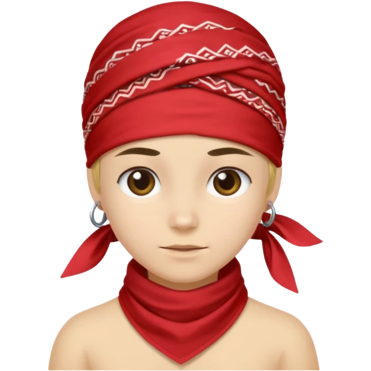 Veriko with bandana emoji