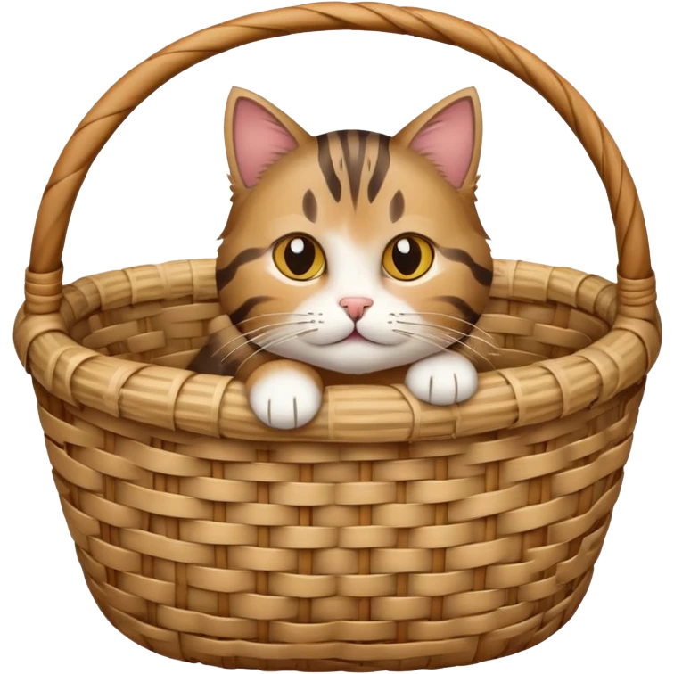 cat in a basket emoji
