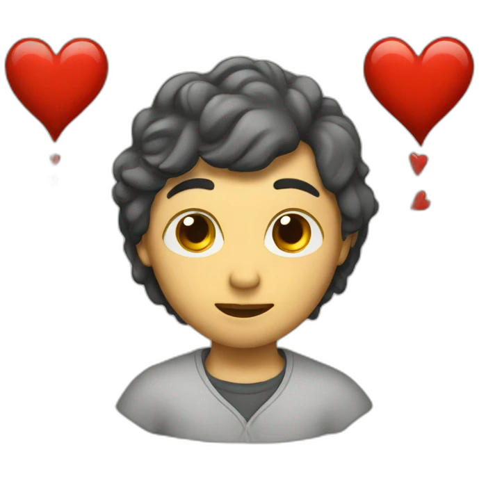 A réal heart emoji