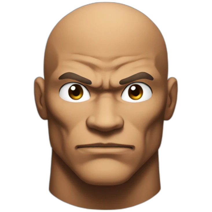 Evil Baki the Grappler emoji