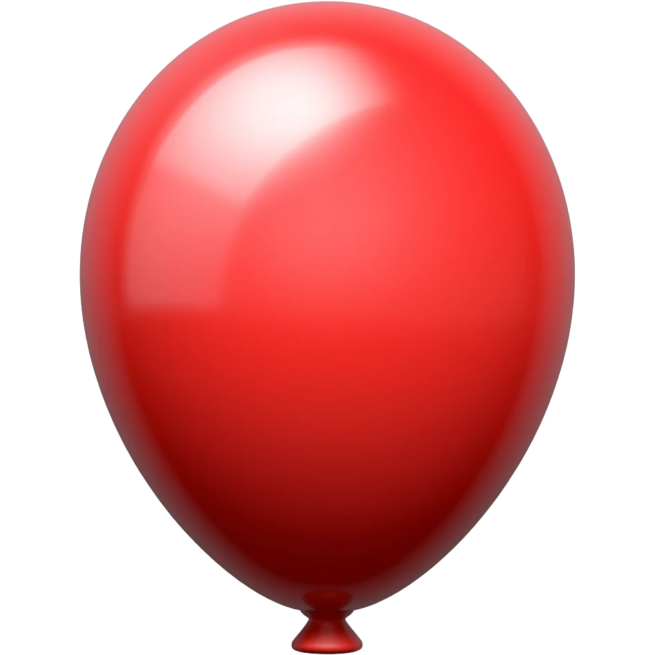 red balloon emoji