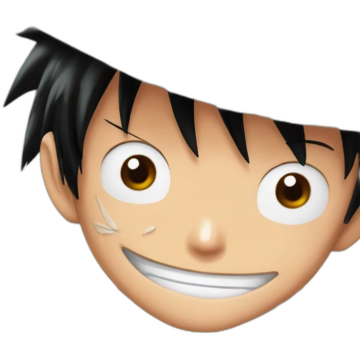 Monkey D Luffy One Pièce emoji