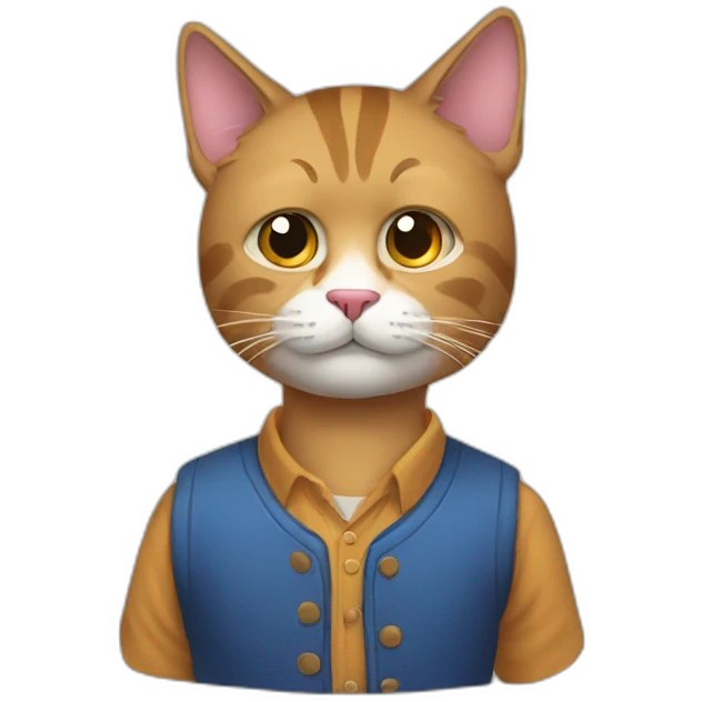 uncle cat emoji