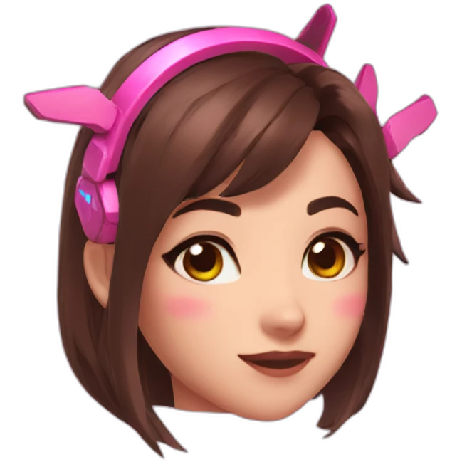 Dva Overwatch emoji