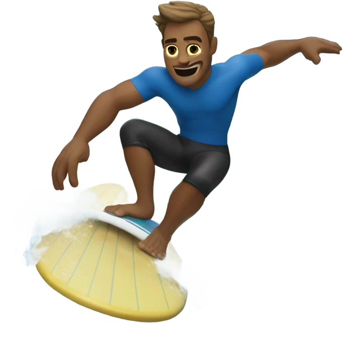 Surfing Eli Killian emoji