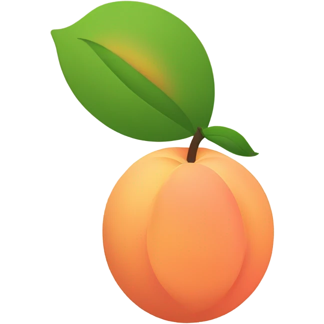 Peach logo emoji