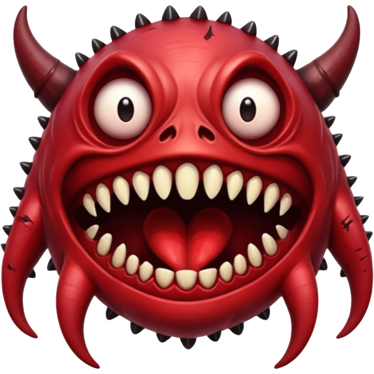 The Upside Down's Monsters emoji