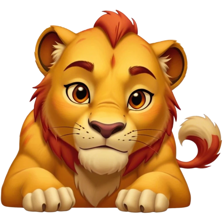 Kion from Lion king emoji