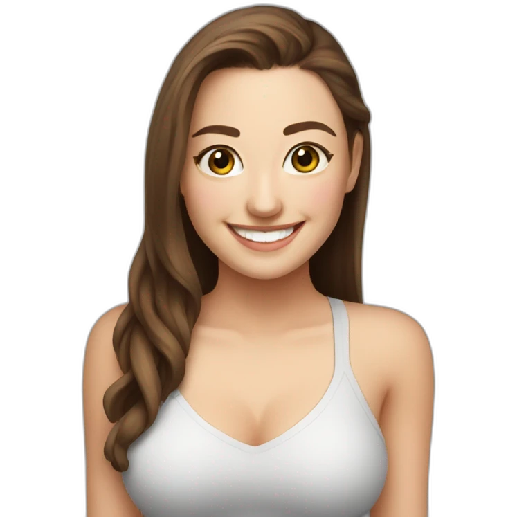 dani daniels smiling emoji