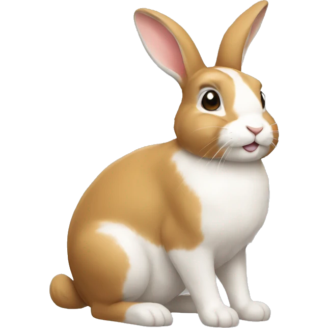 Lapin qui manga un lapin emoji