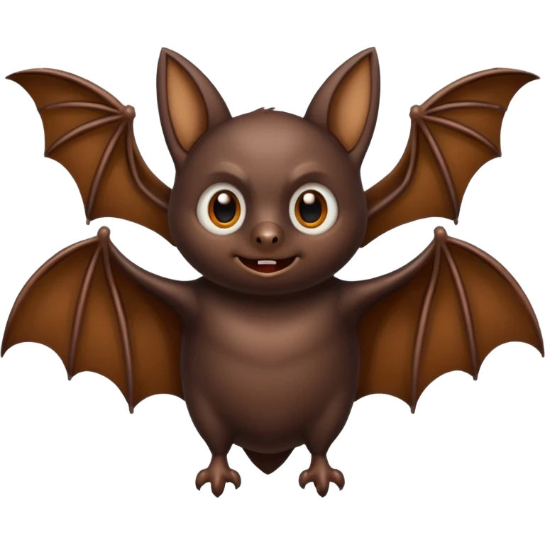 Flying bat emoji