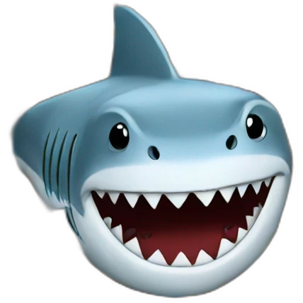 shark m&ms emoji