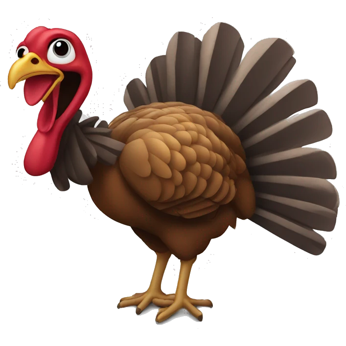 Turkey escape emoji