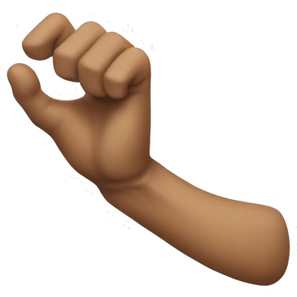 An epic arm emoji
