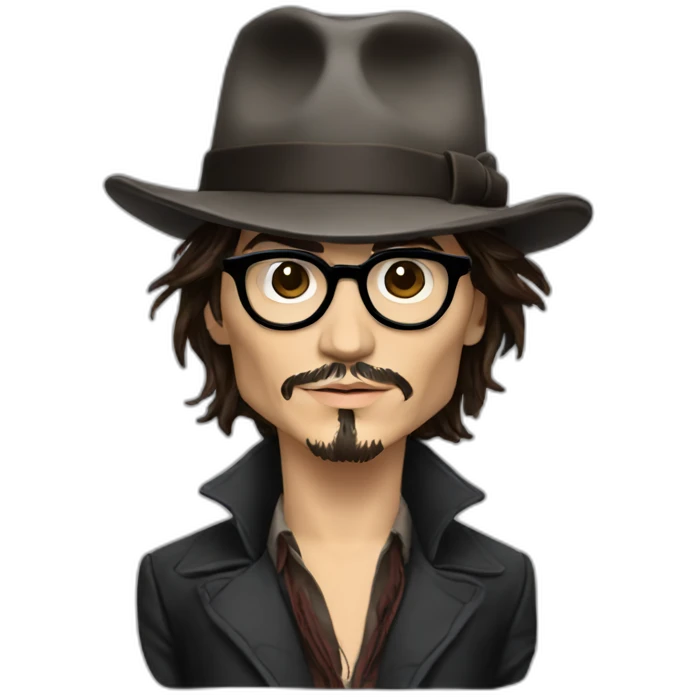 Johnny-depp-virginie-liberolle emoji