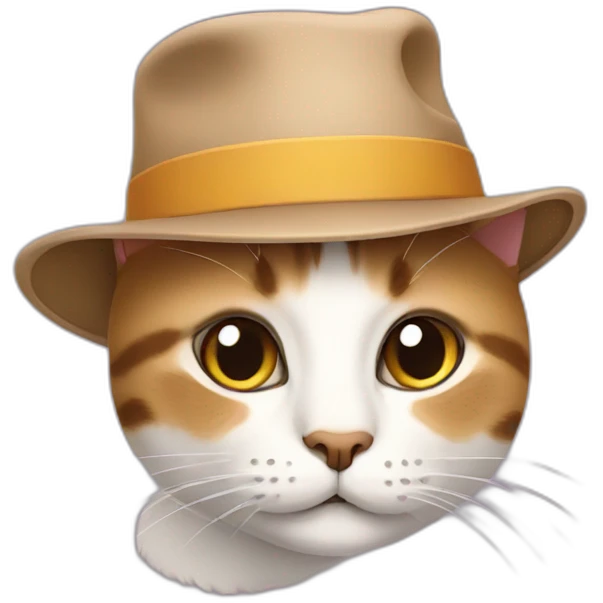 cat with hat emoji