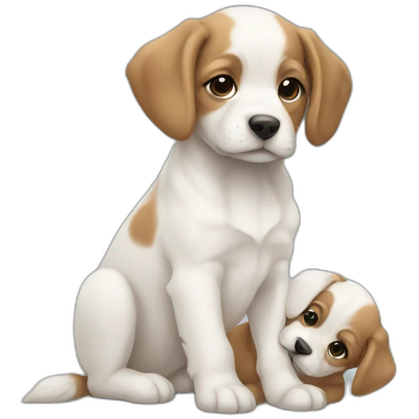 data science with puppies emoji