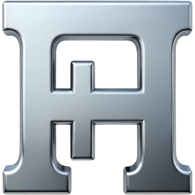 Add a H letter in center emoji