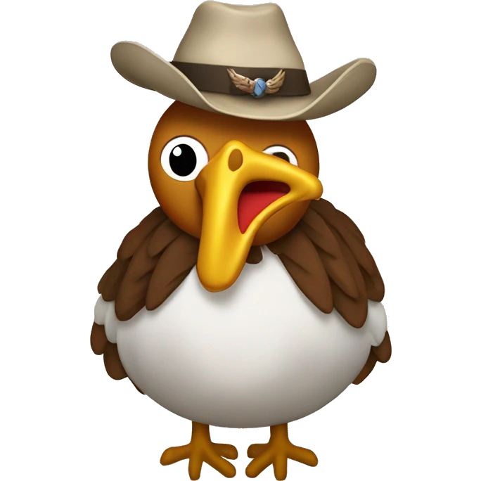 Toby Keith as a turkey emoji