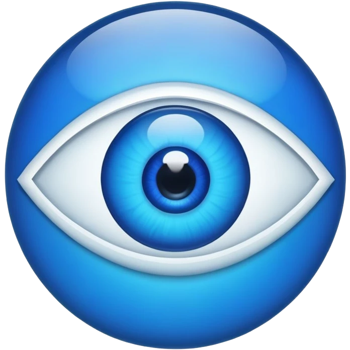 evil eye 🧿 emoji
