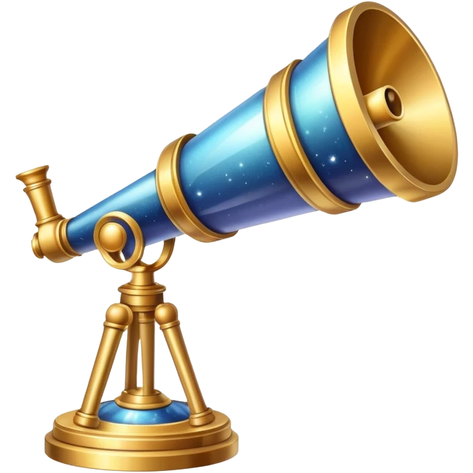 Magical telescope emoji