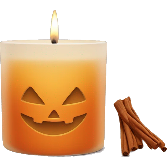 pumpkin spice candle emoji