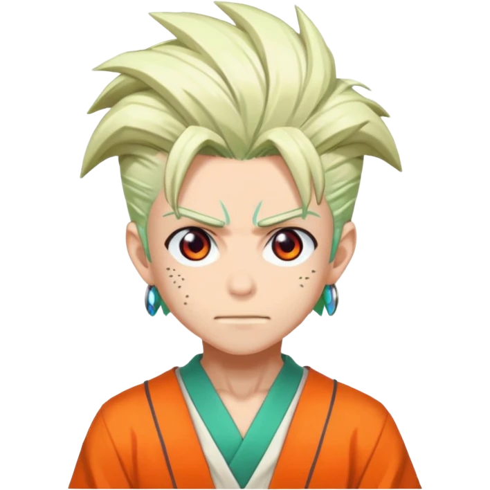 Dr Stone anime emoji