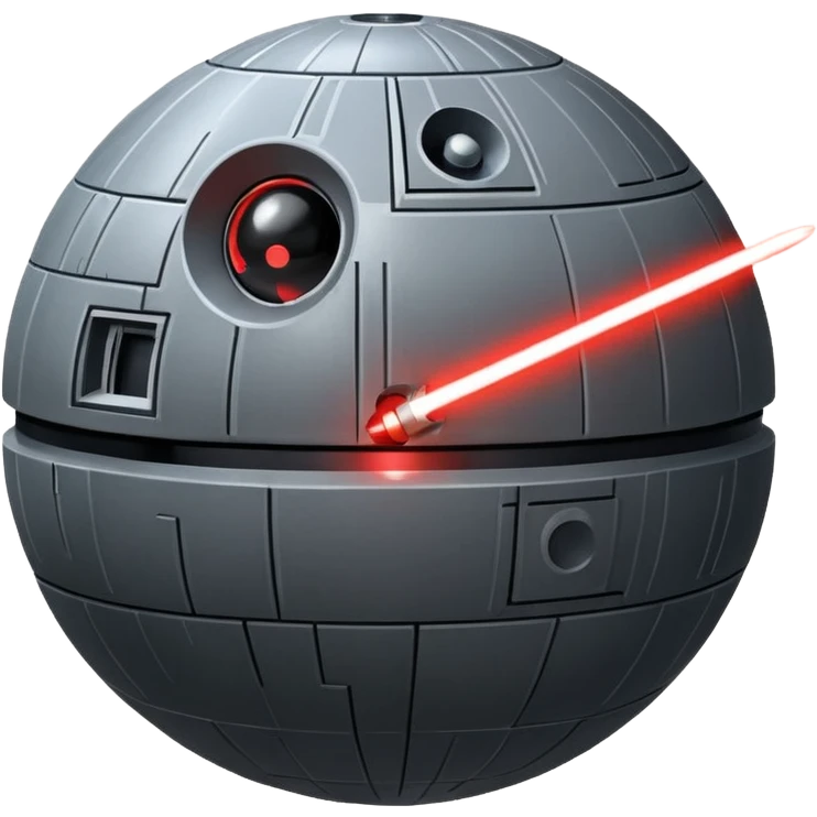 death star laser emoji
