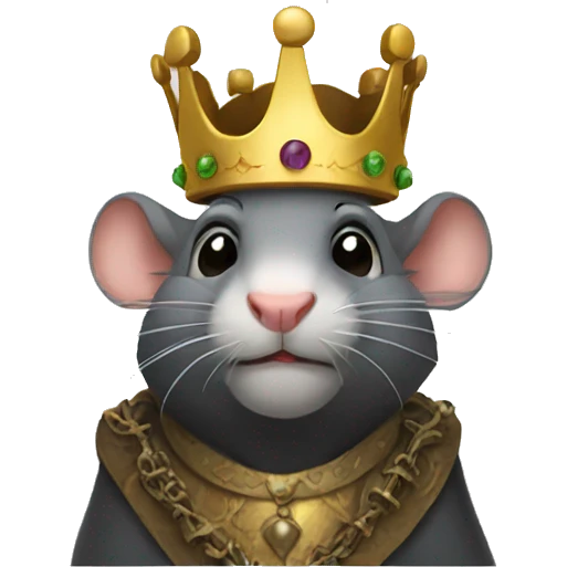 King rat emoji