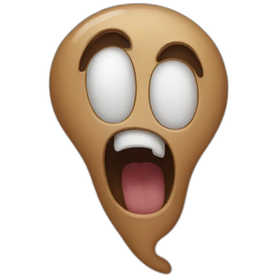 Scream emoji