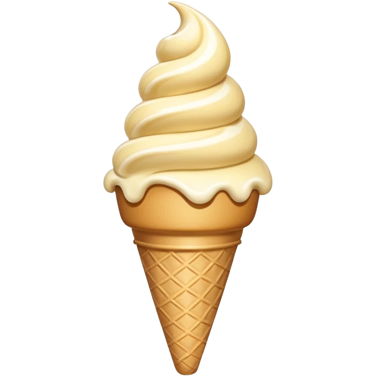 Ice cream emoji