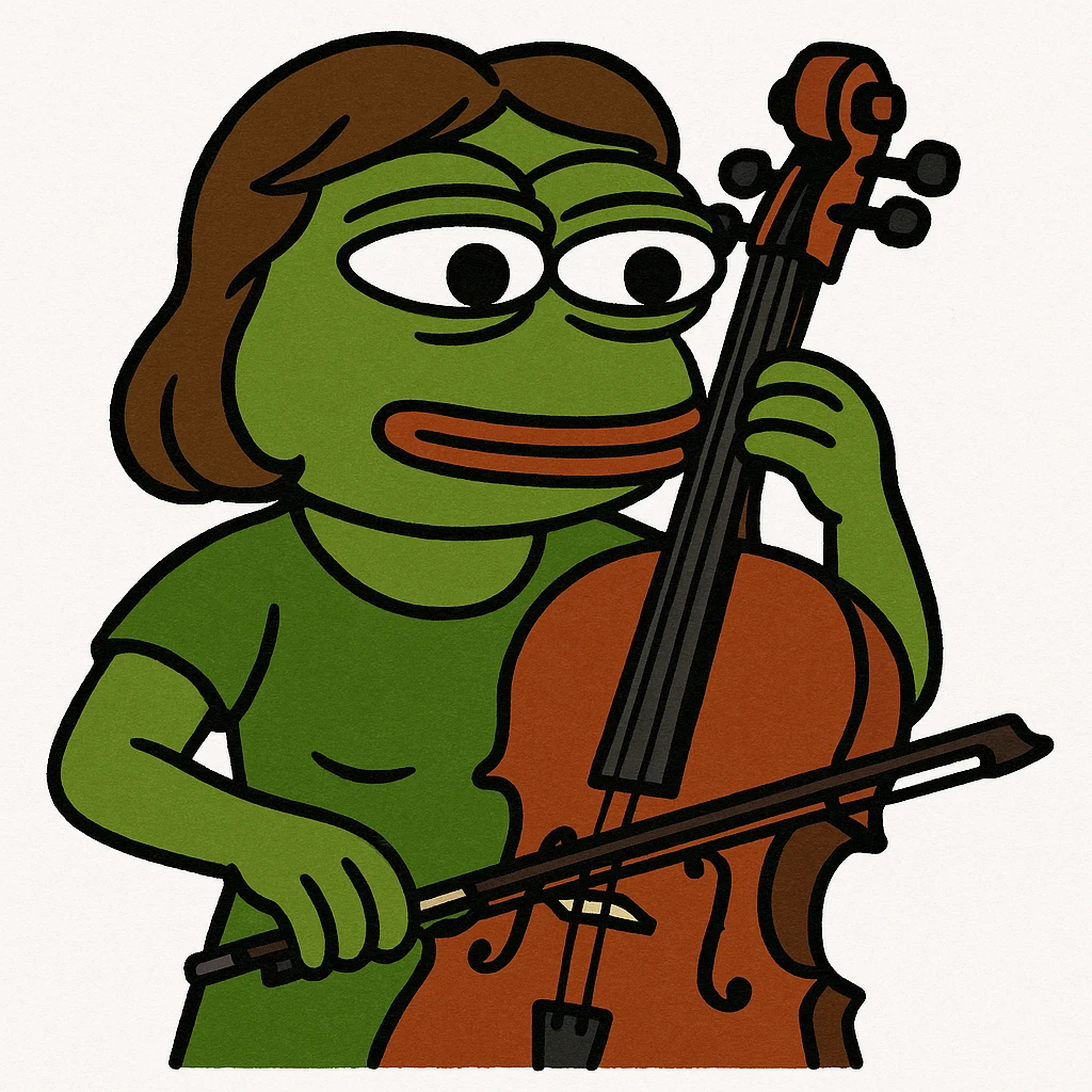 girl playing cello emoji