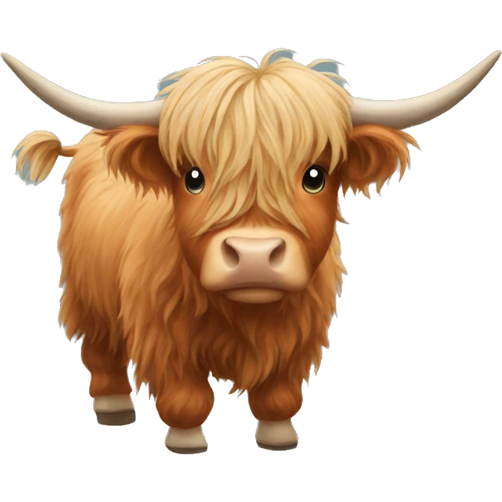 Highland cow emoji