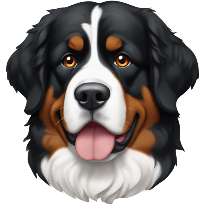 Bernese mountain dog emoji