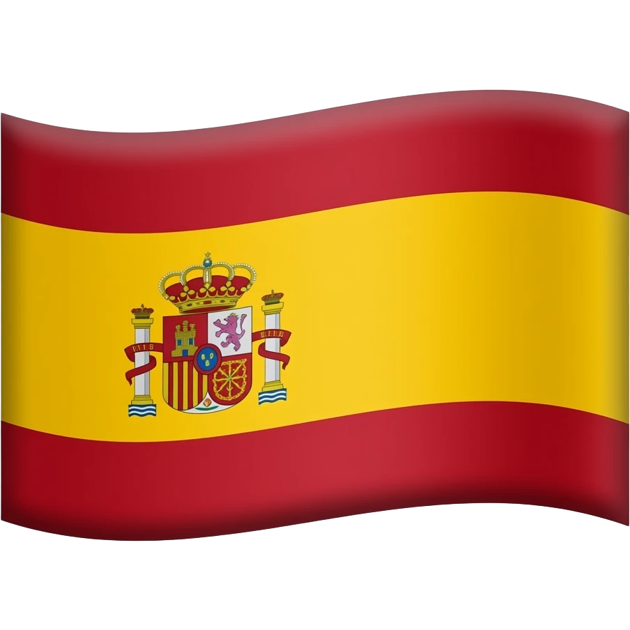 Bandera REPUBLICA Española SIN escudo emoji