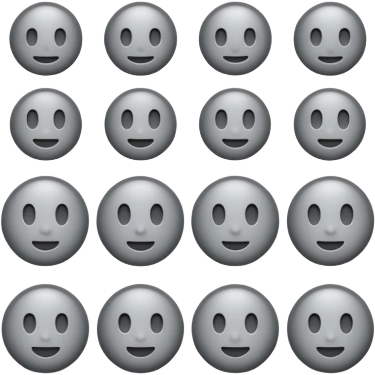 middle gray emoji emoji