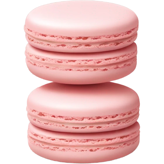 Light pink Macarons emoji