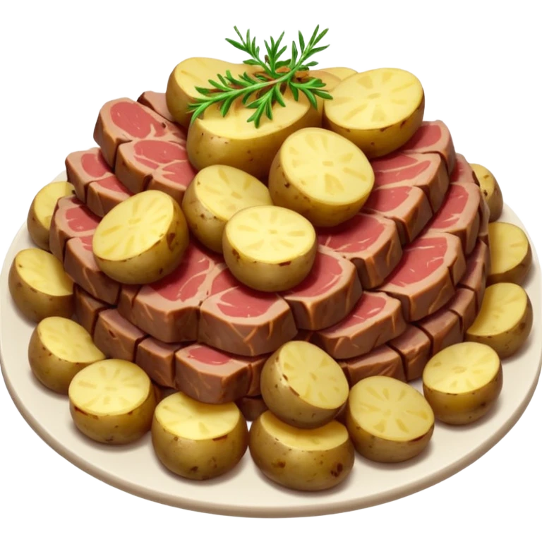 meat and potato emoji