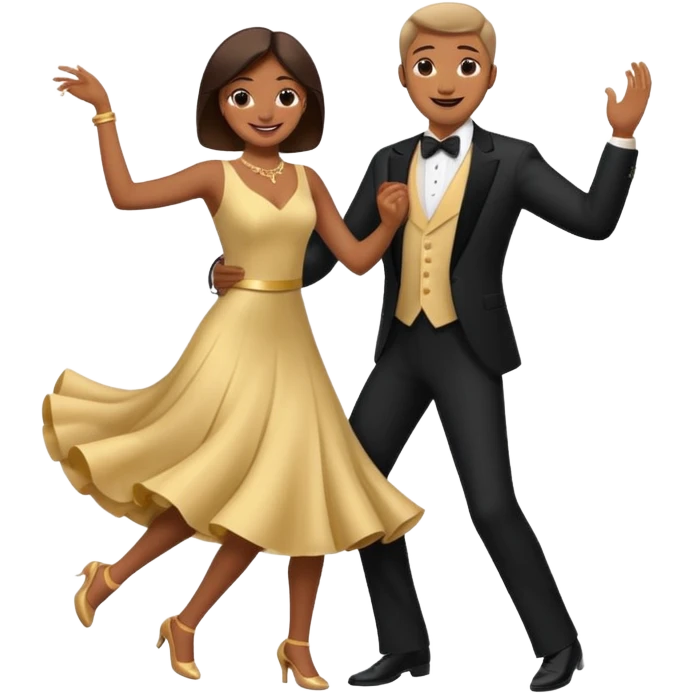 couple dancing full body emoji