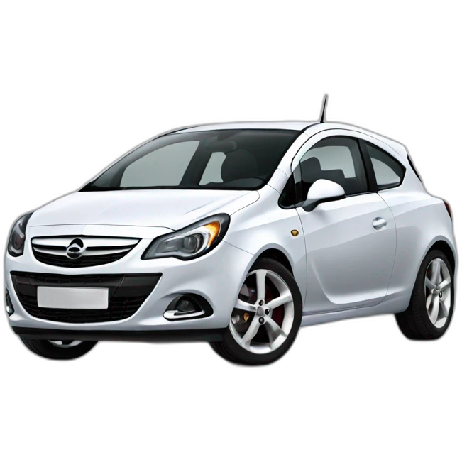 Opel corsa emoji