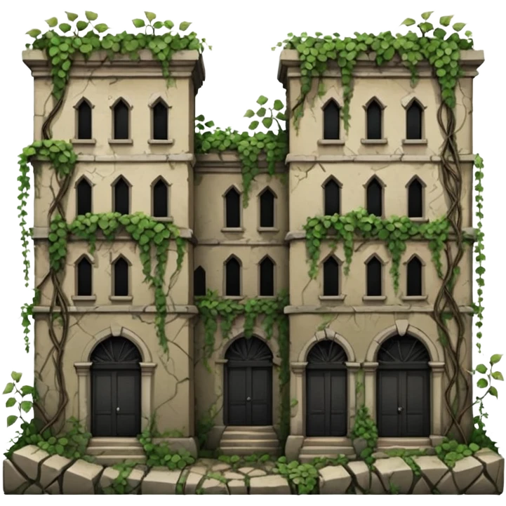 abandoned city emoji